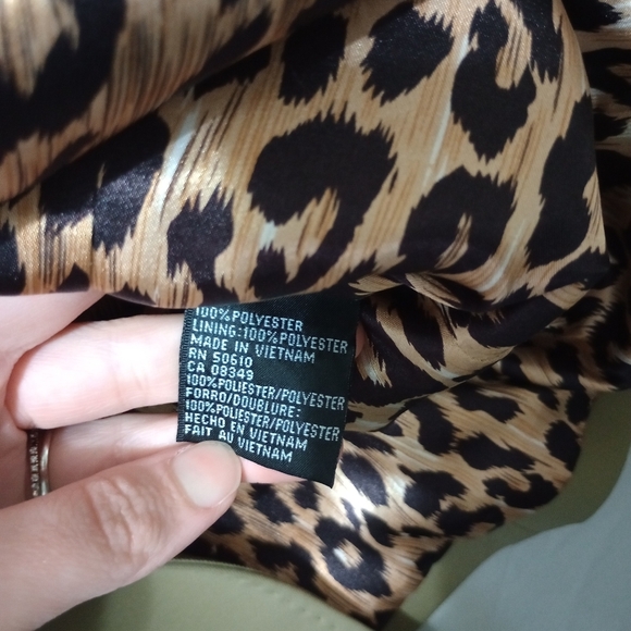 Anne Klein Green Blazer One Button Size 2P Career Work Wear Occupational Preppy - Picture 5 of 10